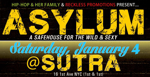 #ASYLUM: A Safehouse for the Wild & Sexy - Sutra NYC
