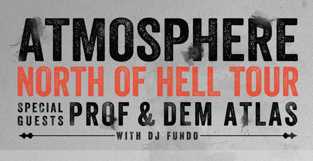 Atmosphere - Terminal 5 NYC - Ticket giveaway