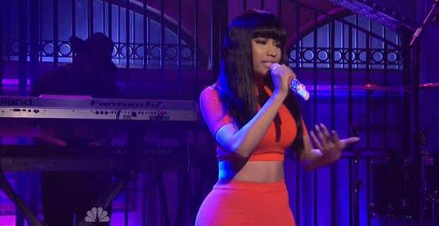 Nicki Minaj SNL Video Saturday Night Live