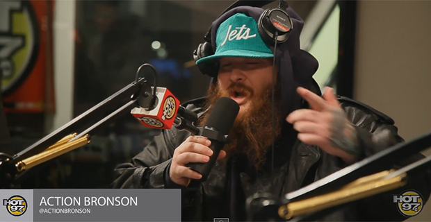 Action Bronson - Freestyle - Funkmaster Flex - Hot 97 - Video
